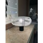 Oggetti Schema Tubby Table Lamp, Black/White
