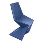 Vondom Vertex Lacquered Chair in Notte Blue