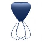 Vondom Pal 41.25"H Basic Planter in Notte Blue