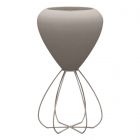 Vondom Pal 41.25"H Basic Planter in Taupe
