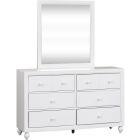 Liberty Furniture Cottage View Dresser & Mirror in White