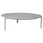 Oggetti Libro Round Cocktail Table, Light Grey