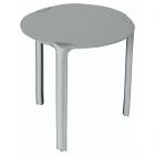 Oggetti Libro Small End Table, Light Grey