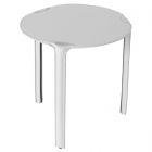 Oggetti Libro Small End Table, White