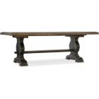 Hooker Furniture Hill Country Bandera 86in Table in Brown