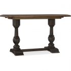 Hooker Furniture Hill Country Balcones 60in Friendship Table in Brown