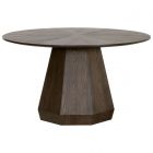Essentials For Living Traditions Coulter 54" Round Dining Table in Burnished Brown Ash