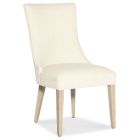 Hooker Furniture Westwood Upholstered Side Chair in Polished Limestone