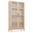 Hooker Furniture Westwood Display Cabinet in Polished Limestone