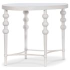 Hooker Furniture Melange On the Bright Side Oval End Table in White