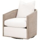 Essentials For Living Stitch & Hand McGuire Swivel Club Chair