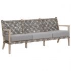 Essentials For Living Woven Costa Outdoor 77" Sofa (CL1A) - CLEARANCE SALE