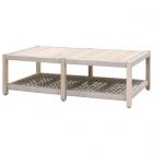 Essentials For Living Woven Wrap Outdoor Coffee Table (Dropshippable)