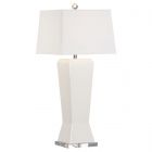 Chelsea House Jamie Merida Albion Table Lamp - White Glaze