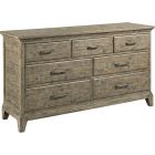 Kincaid Furniture Plank Road Farmstead Dresser in Stone