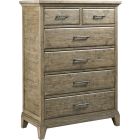 Kincaid Furniture Plank Road Devine Drawer Chest in Stone