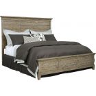 Kincaid Furniture Plank Road Jessup Panel California King Bed in Stone