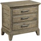 Kincaid Furniture Plank Road Blair Nightstand in Stone