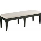 Kincaid Furniture Plank Road Rankin Bench in Charcoal