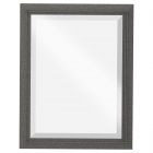 Hubbardton Forge Metra Large Beveled Mirror in Natural Iron
