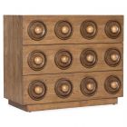 Hooker Furniture Commerce and Market Knobby 3-Drawer Accent Chest