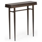 Hubbardton Forge Wick 30" Console Table in Bronze 750104-1005