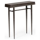 Hubbardton Forge Wick 30" Console Table in Dark Smoke 750104-1008