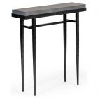 Hubbardton Forge Wick 30" Console Table in Black 750104-1013