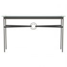 Hubbardton Forge Equus Console Table in Dark Smoke, Glass Top (VA) 750118-1068