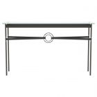 Hubbardton Forge Equus Console Table in Oil Rubbed Bronze, Glass Top (VA) 750118-1308