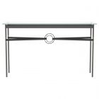 Hubbardton Forge Equus Console Table in Natural Iron, Glass Top (VA) 750118-1380