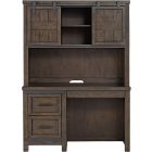 Liberty Furniture Thornwood Hills Youth Student Desk with Hutch (759-YBR-SD)