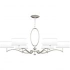 Fine Art Allegretto 51" Round Chandelier in Silver Leaf - 771740-41