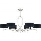 Fine Art Allegretto 51" Round Chandelier in Silver Leaf - 771740-42