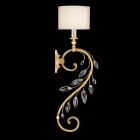 Fine Art Crystal Laurel 32" Sconce in Gold Leaf - 774650-33
