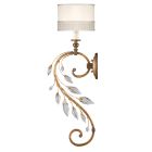 Fine Art Lamps Crystal Laurel Gold Sconce - 774850ST
