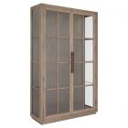 Fairfield Everett Curio Cabinet in Biscotti