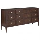 Fairfield Chair West Camden 9 Drawer Dresser in Tahitian Pearl