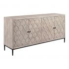 Fairfield Chair Aspect Credenza with Classic Geometric Design in Dune