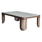 A.R.T. Furniture Artifact Albers Cocktail Table in Natural Walnut (AAF)