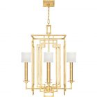 Fine Art Cienfuegos 24" Square Chandelier in Gold Leaf - 889040-310