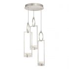 Fine Art Delphi 18.75" Round Pendant - Silver