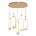 Fine Art Delphi 26.5" Round Pendant - Gold