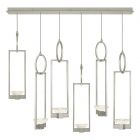 Fine Art Delphi 48" Rectangular Pendant - Silver