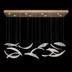 Fine Art Elevate 54" Rectangular Pendant in Gold Leaf - 894840-212