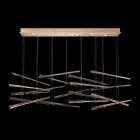 Fine Art Elevate 62" Rectangular Pendant in Gold Leaf - 894840-252ST