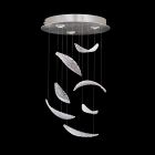 Fine Art Elevate 18" Round Pendant in Silver Leaf - 895640-111