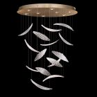 Fine Art Elevate 32" Round Pendant in Gold Leaf - 895840-222