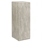 Oggetti Museo Small Pedestal, Wood Stone