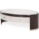 AICO Michael Amini Paris Chic Oval Cocktail Table